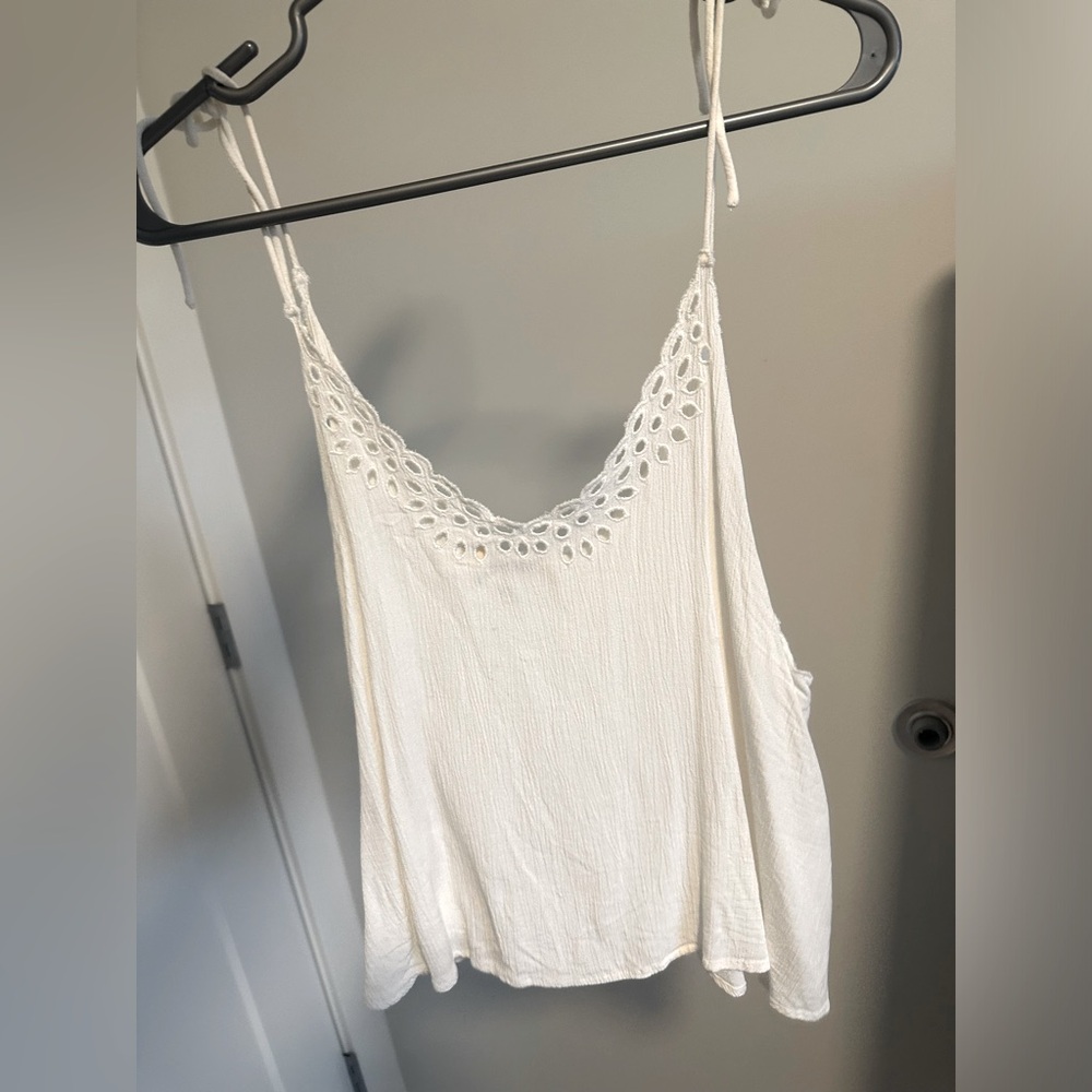 Cream Ripcurl Tank - Picture 1 of 3